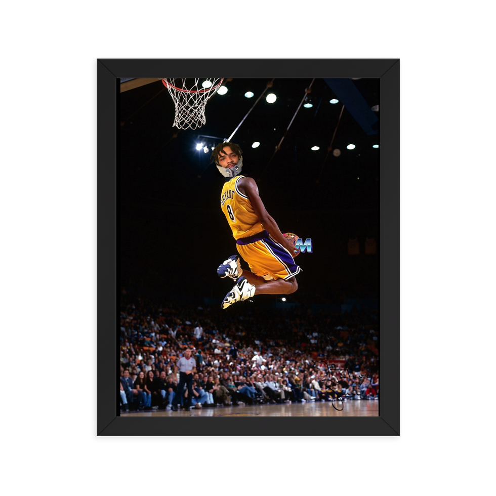 Thumbnail: Freeze Frame Native Zim Dunk 2 Framed poster