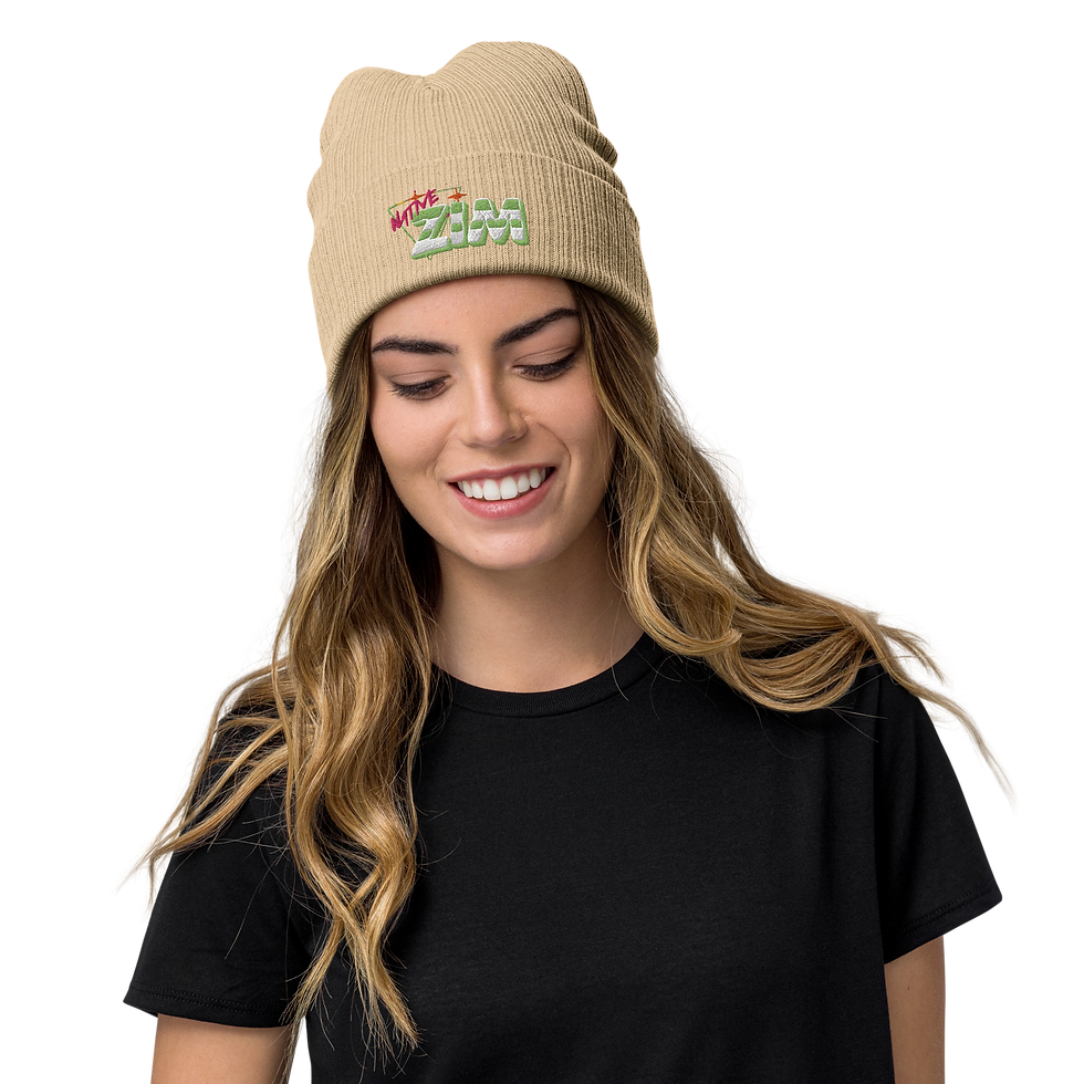 Thumbnail: Red Star Logo Ribbed knit beanie