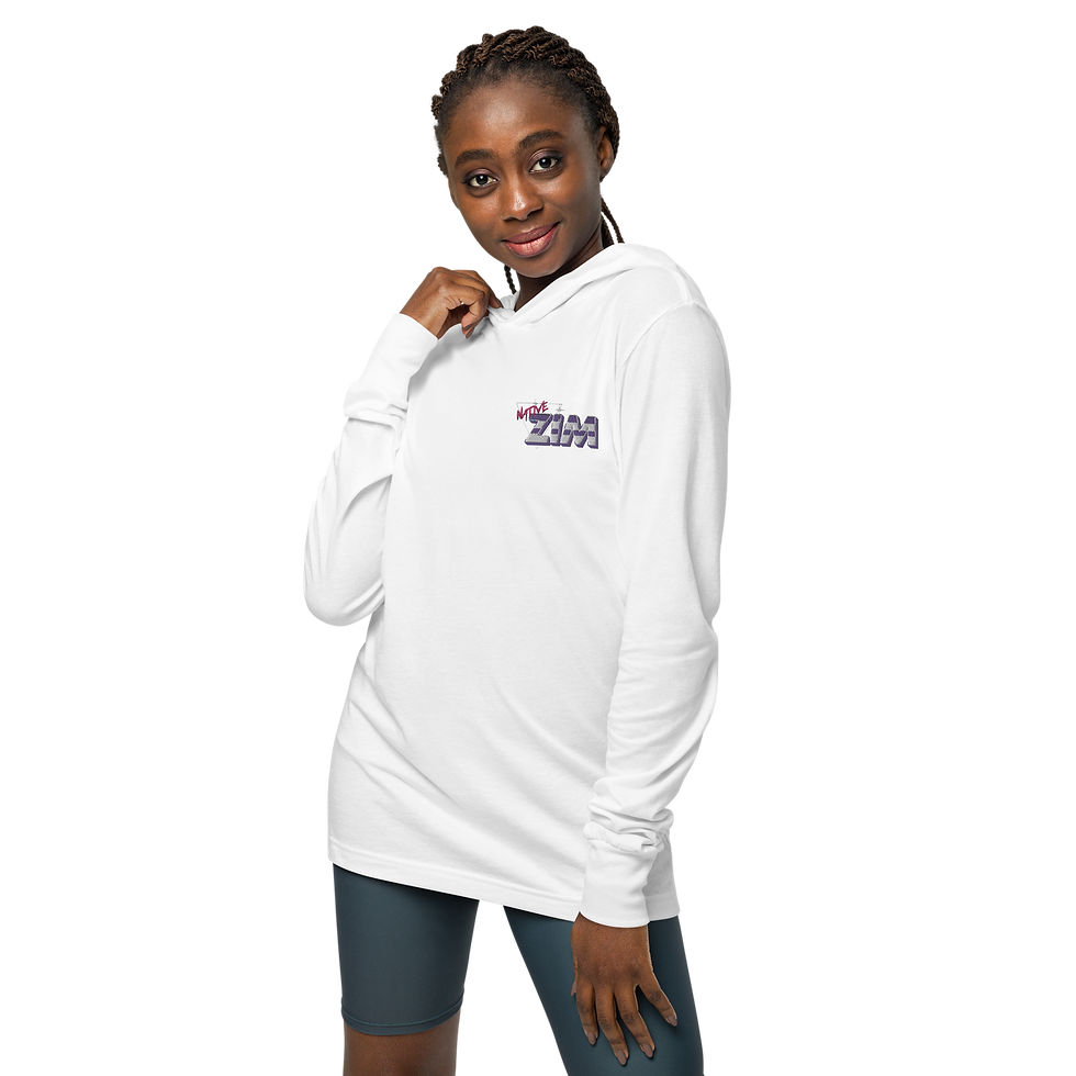 Thumbnail: Logo Hooded long-sleeve tee