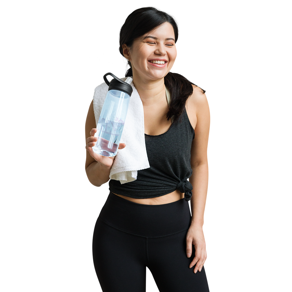 Thumbnail: Abduction Logo Sports water bottle