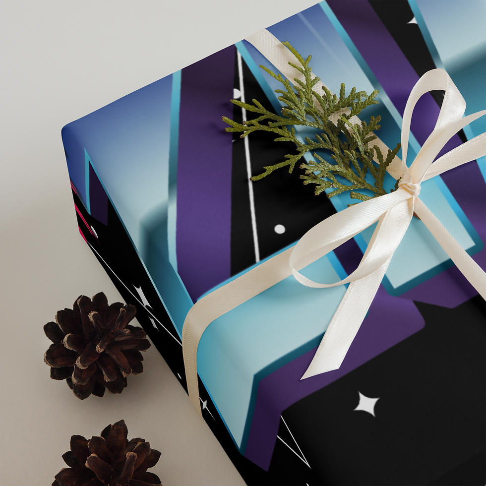 Thumbnail: Stars x Logo Wrapping paper sheets