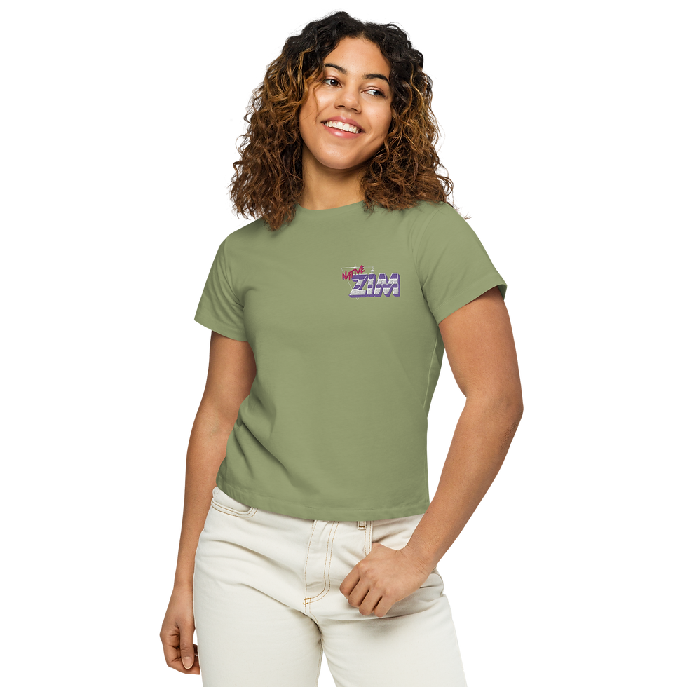 Thumbnail: Logo Women’s high-waisted t-shirt