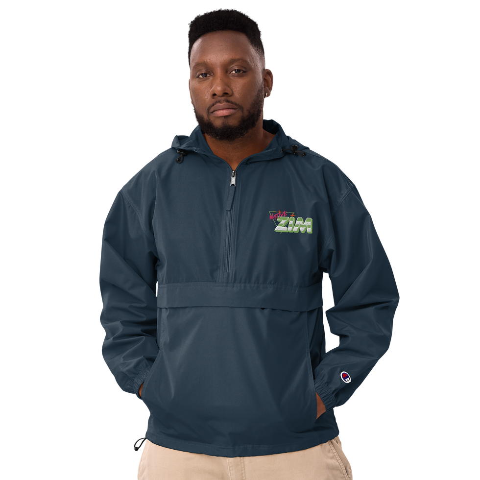Thumbnail: Red Star Logo Embroidered Champion Packable Jacket