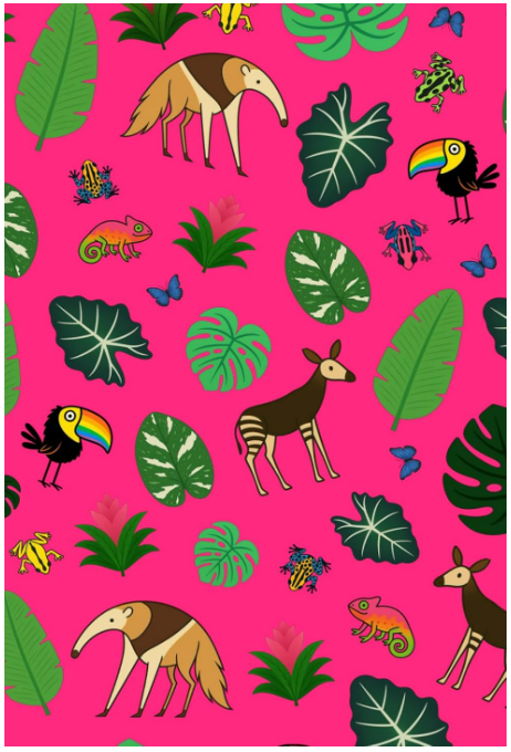 Rainforest Journal Pink