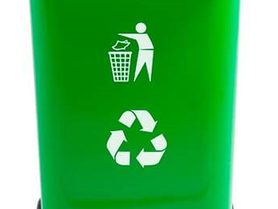 3.- Color Verde reciclaje (vidrio)