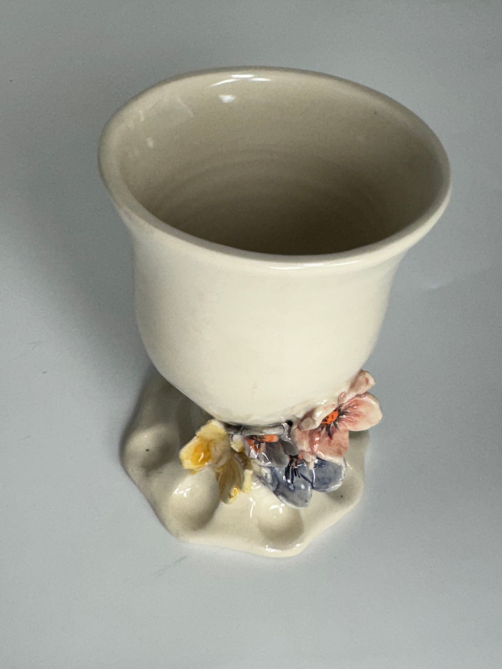 Thumbnail: Copa con flores 6oz 