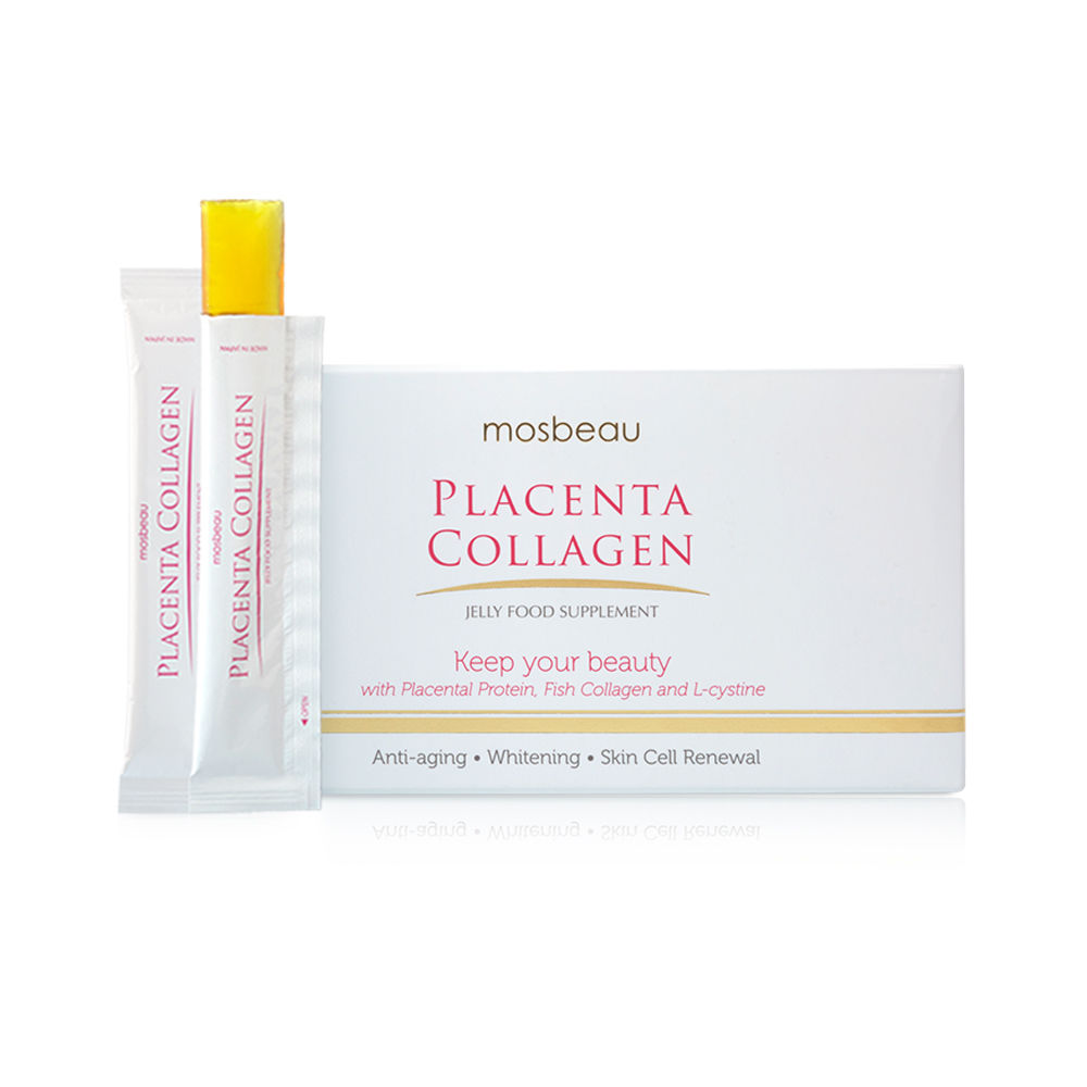 MOSBEAU Placenta Collagen Jelly Food Supplement 30 Sachets / 15000mg