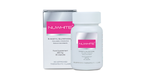 iv glutathione sydney NUWHITE, S-Acetyl Glutathione Food Supplement 7 Capsules 500mg main image 1
