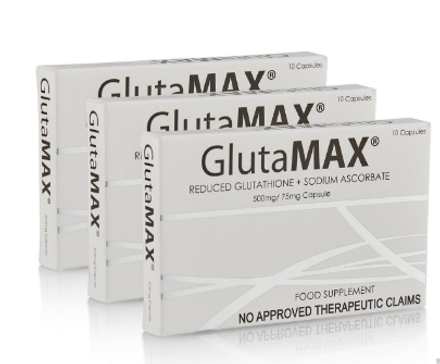 glutamax reduced glutathione 500mg sodium ascorbate 75mg 1 capsule reviews (3 Boxes) 30 Capsules CANTIDAD:1 UNIDAD
