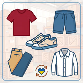 Wir nehmen wieder (Sommer-)Kleidung an