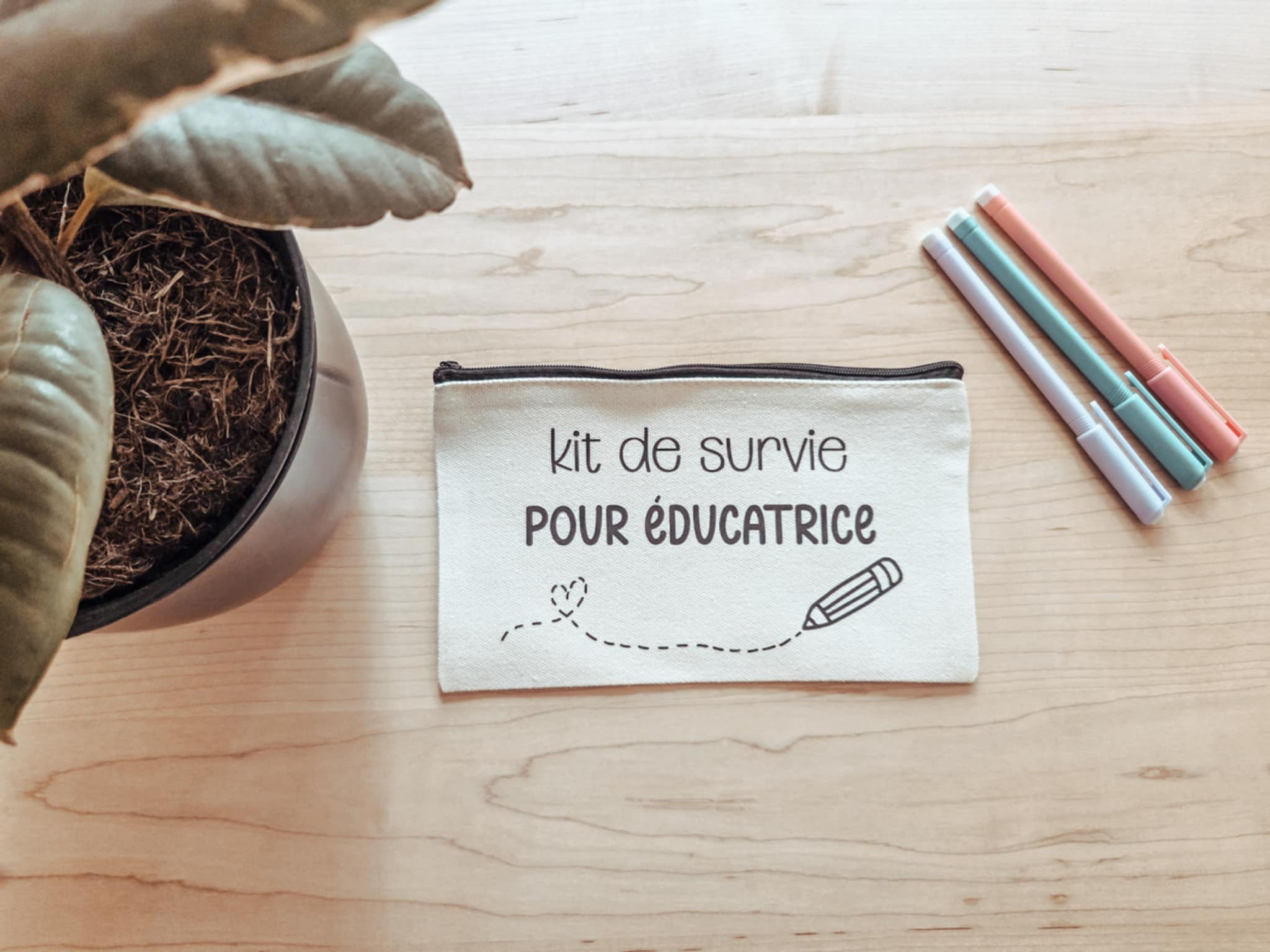 Trousse -Kit de survie pour éducatrice