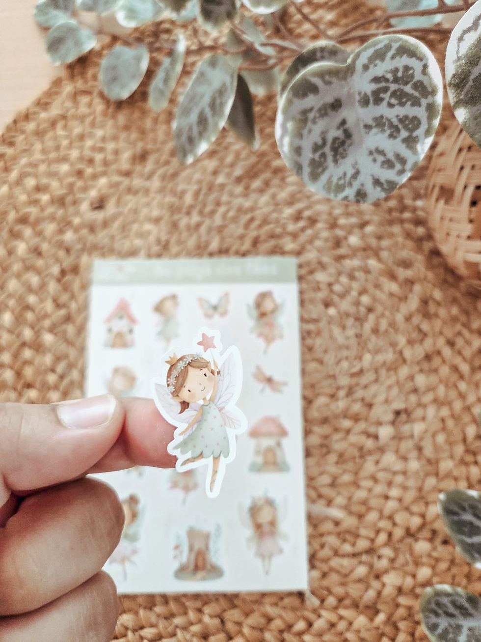 Miniature : Feuille d'autocollants - Les fées