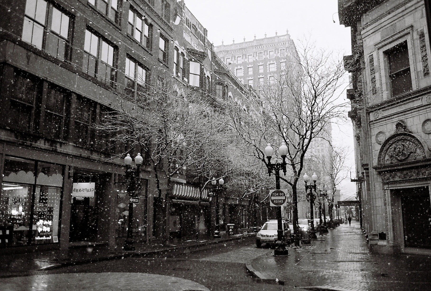 Winter on Westminster - 11" x 17" Framed Print