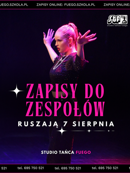 Zapisy do zespołów 2026-2027