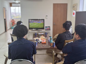 みんなでワールドカップ観戦!会社で応援しました