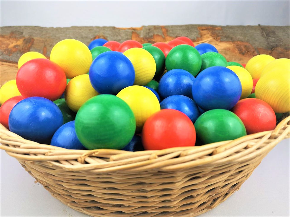 Miniaturbild: Holzkugeln für den Klangbaum (4-er Set)