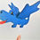 Miniaturbild: Flugdrache klein blau