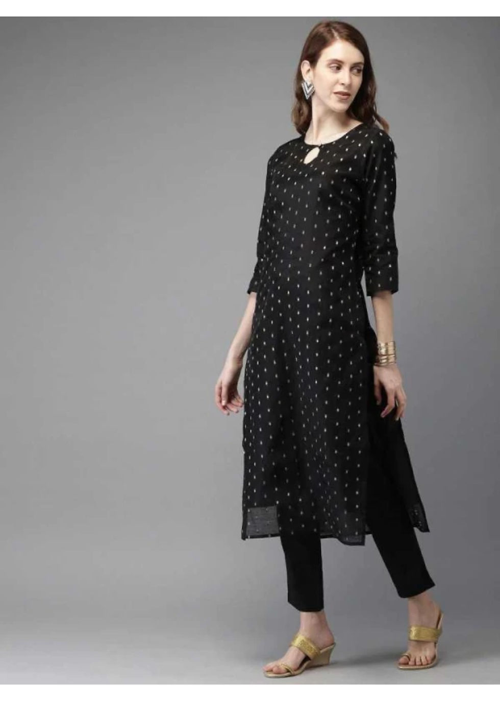 Thumbnail: Cotton kurta pant set