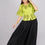 Thumbnail: Cotton kurta and skirt set