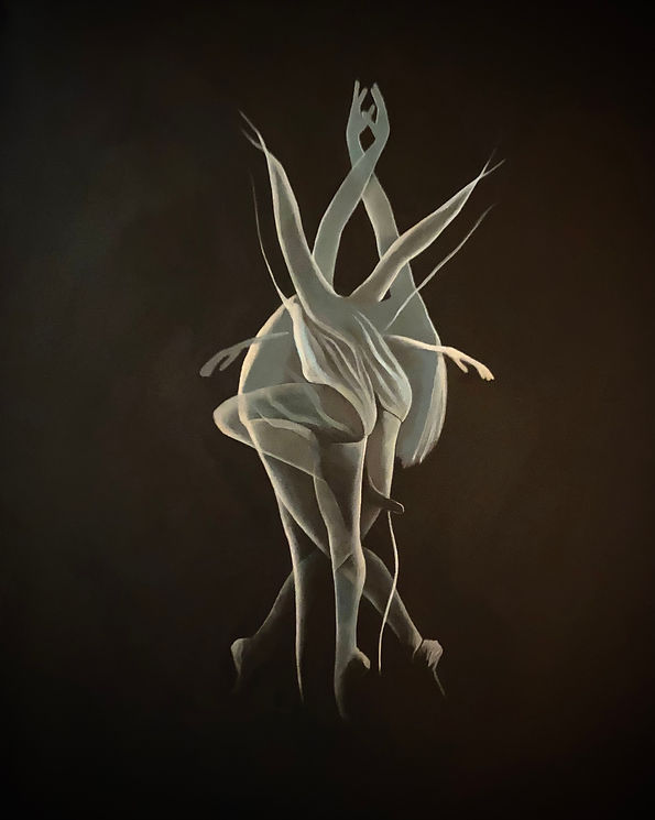 Abstracted Dancer, No. 1 | Acrylic