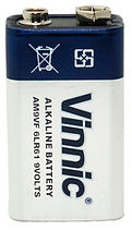 VINNIC Alkaline batteries AV105 9V