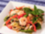 Stir fried spicy seafood/Pad Cha