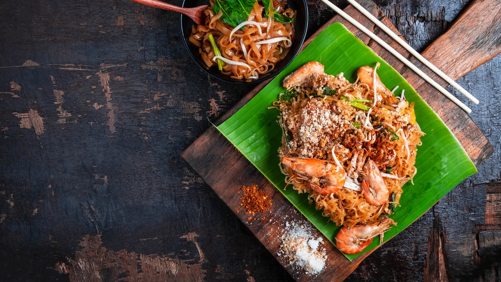 Arranged Food and Objects