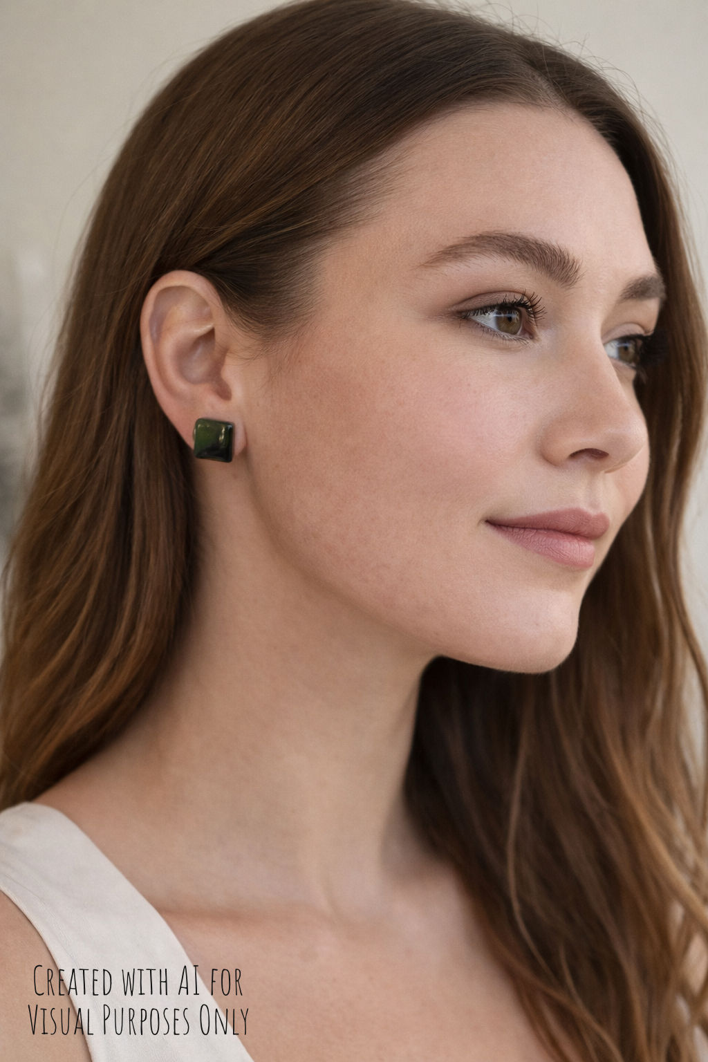 Squares - Olive Green/Black Marble