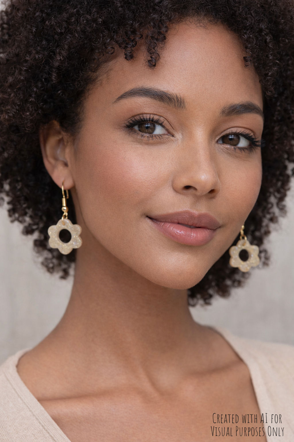 The Poppy - Gold Glitter