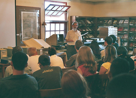 Dave Hull introducing class to J. Porter