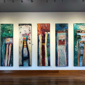 5 Portal paintings on the Gallery Wall
