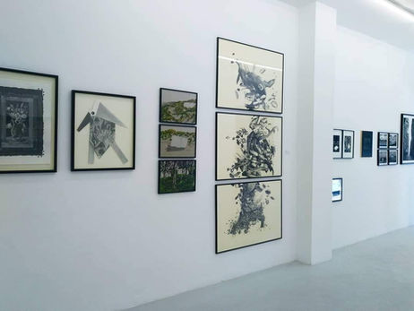 Vue de l'exposition "Any Ways", Galerie Jean-Louis Ramand / Under Construction Gallery, Paris, 2020. Marie Havel