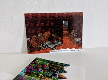 " L’effet Tetris ", cartes postales, tirage numérique sur papier glacé, 10 x 15 cm, édition non limitée, 2015. Marie Havel.