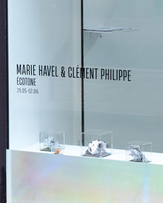 "Ecotone", duo show avec Clément Philippe, Ad Astra Galerie, Paris, 29 mai - 2 juin 2024. Photo INU Studio