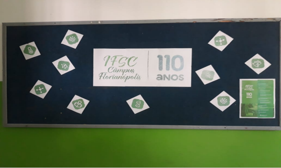 IFSC comemora seus 110 anos.