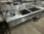 Thumbnail: Triple Stainless Steel Sink Unit