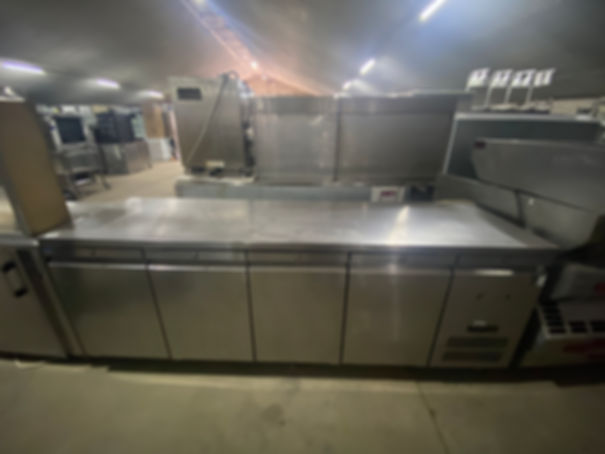 Williams Used Bench Fridge HJC4SA Jade Refrigerated 4 Door Counter