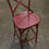 Thumbnail: Red Metal Bar Stool