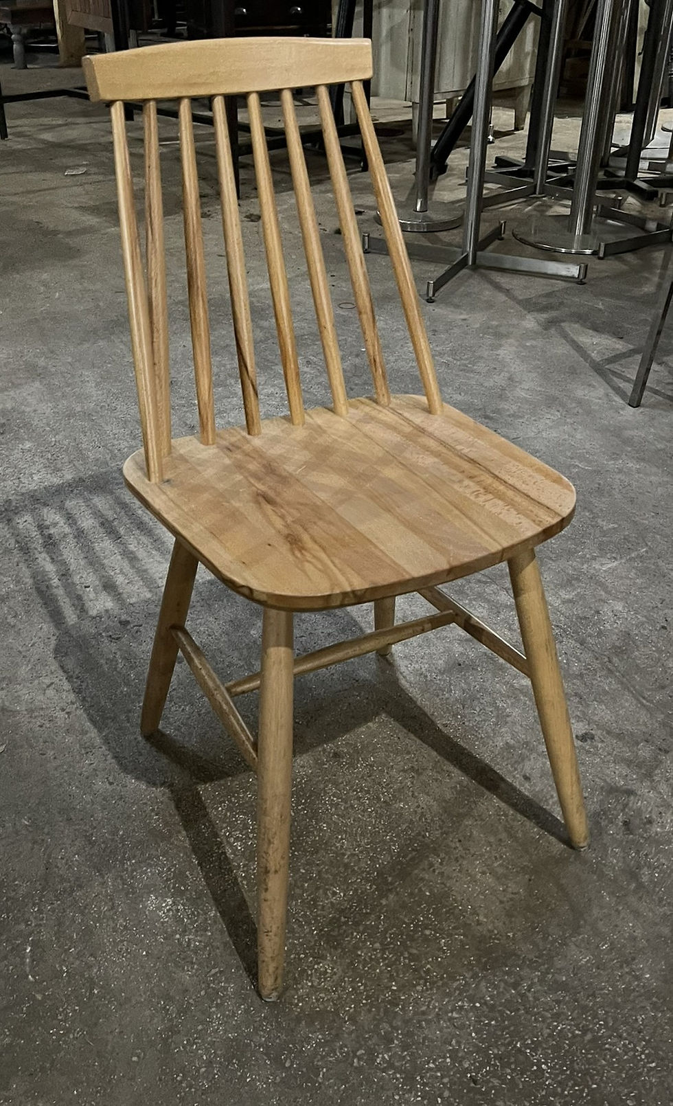 Thumbnail: Wooden Dining Chair Farmhouse Style