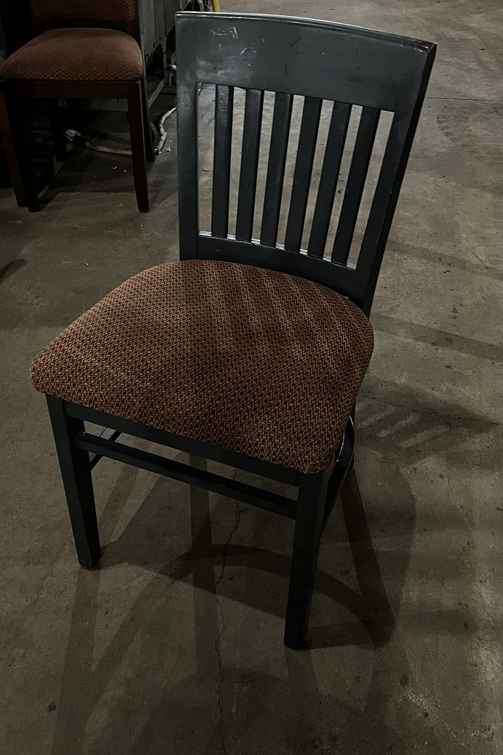 Thumbnail: Dining Chair Red Patterned