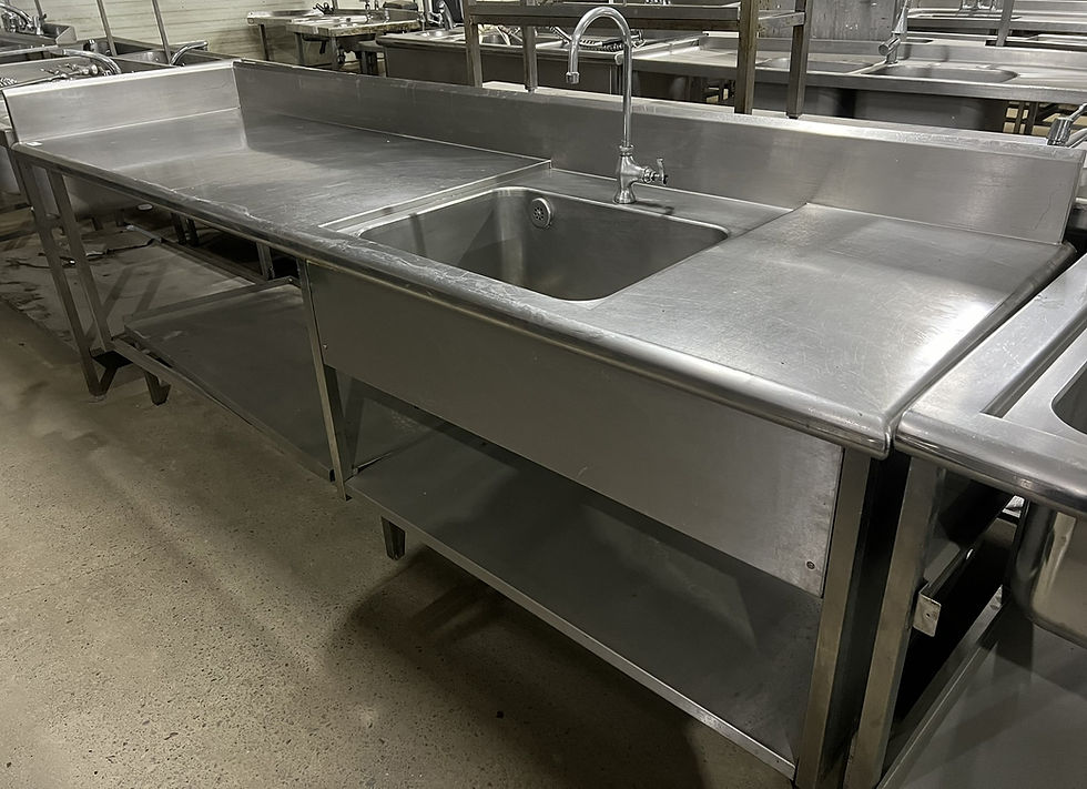 Thumbnail: Single Sink Prep Unit