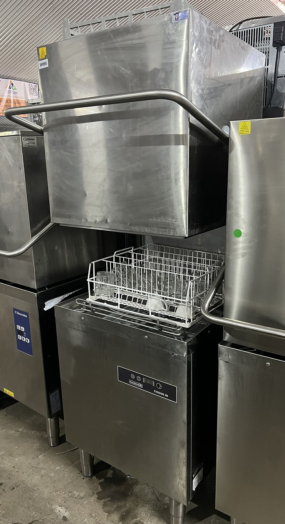 Thumbnail: Maidaid Passthrough Dishwasher C1035WS HR