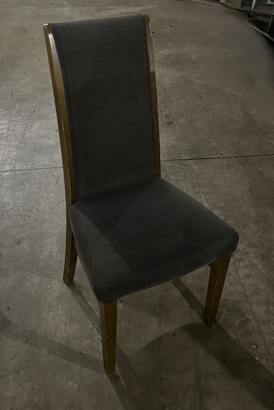 Grey Fabric Dining Chairs