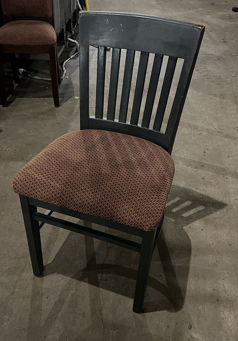 Thumbnail: Dining Chair Red Patterned