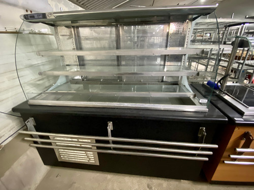 Refrigerated Servery Counter with Tray Rail 4 Shelf | CEN Limited