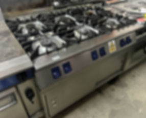 Electrolux 6-Burner Boiling Top on Hot Cupboard