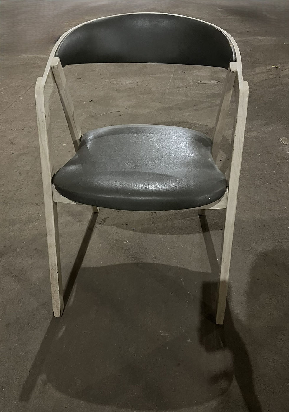 Thumbnail: Painted Wooden Dining Chairs Grey