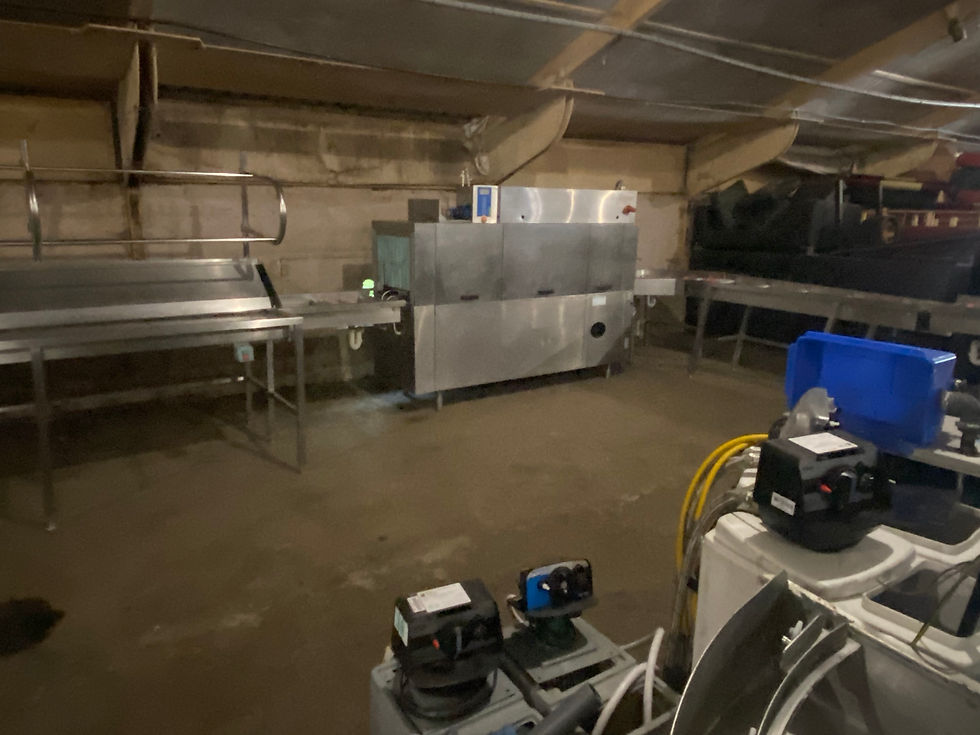 Thumbnail: Conveyor Dishwasher Through Tunnel Wexiodisk Infeed Outfeed Tray Roller