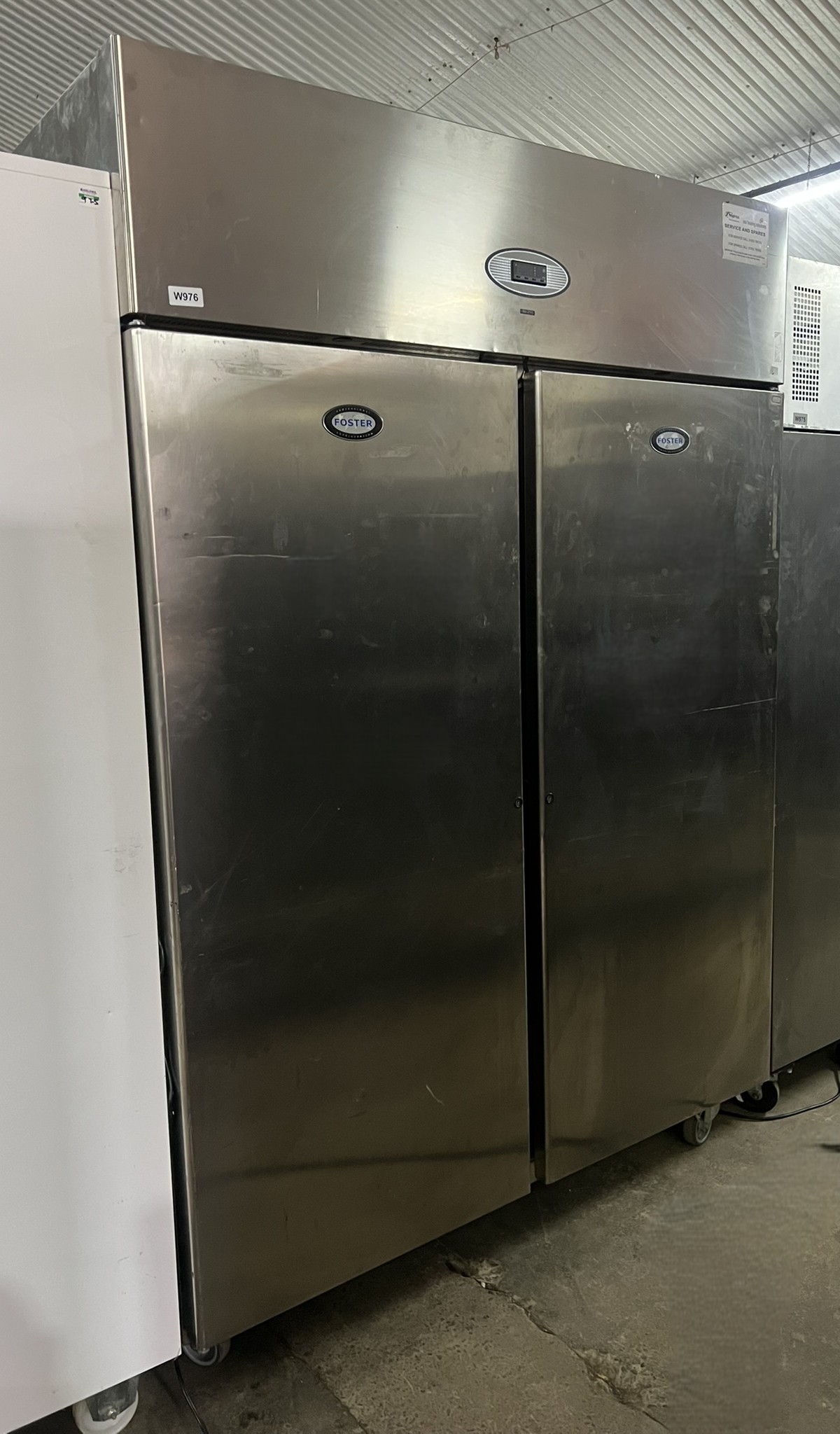 Foster Double Upright Freezer