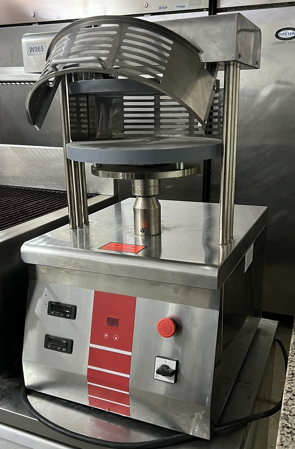 Thumbnail: Pizzapress Heated Dough Press